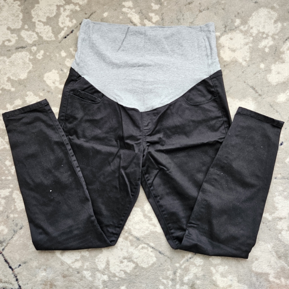 Maternity pants L - black